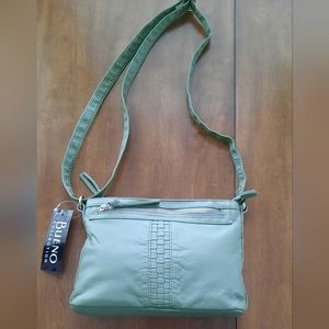 Bueno woven inset Crossbody Bag